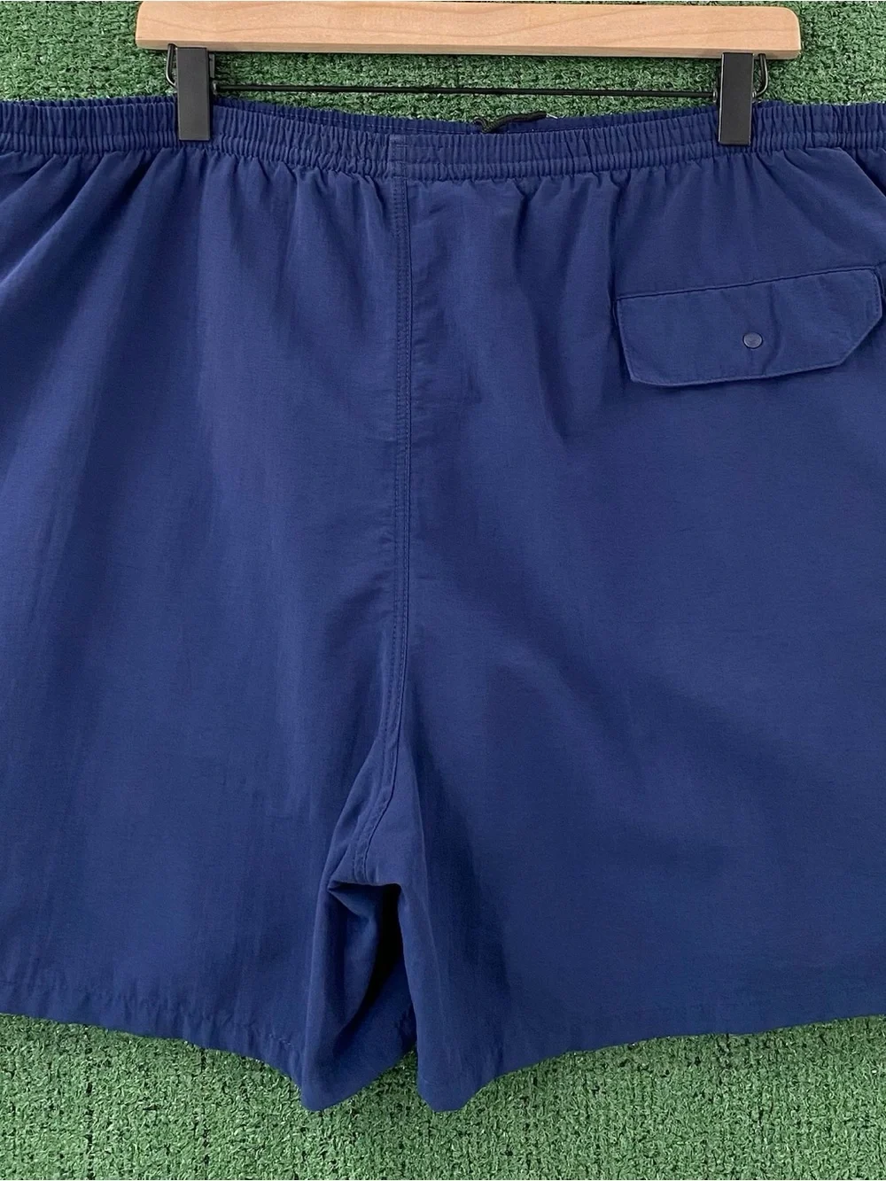 Patagonia Baggies Navy Blue Lined Shorts Men’s Size 2XL